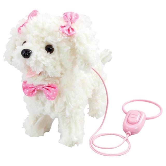 ELC - Pitter Patter Pets Walk Along Puppy Electronic Pet - Poodle Dog