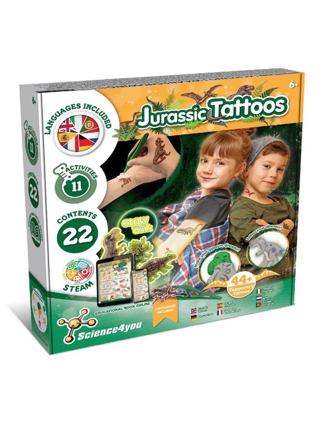 Science4you - Jurassic Tattoos DIY Kit