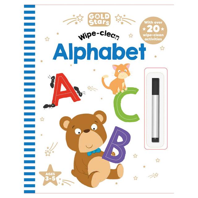 Gold Stars Vol. 2 - Alphabet Wipe-Clean Book