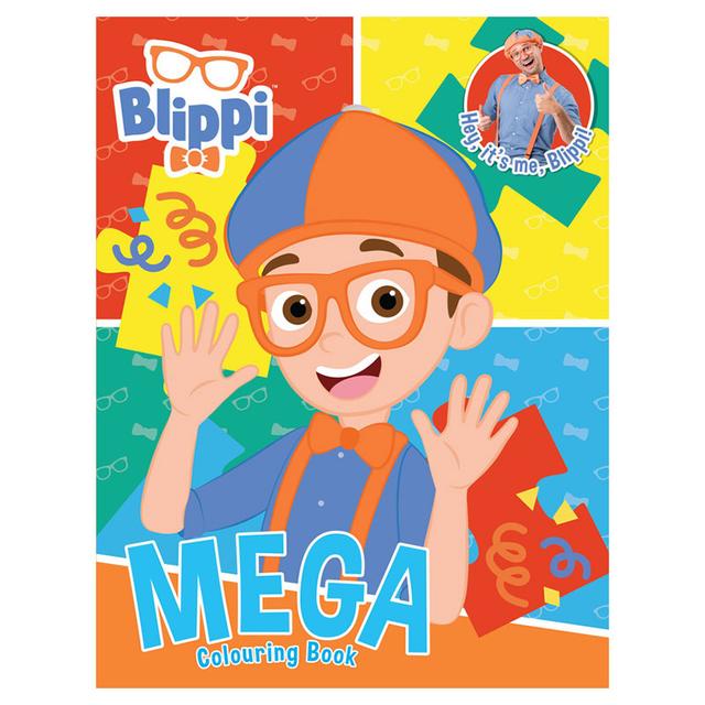 Blippi Mega Colouring Book