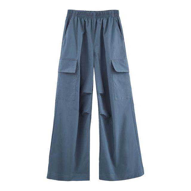 Bell Bimbo - Girls Wide Cargo Trousers - Blue