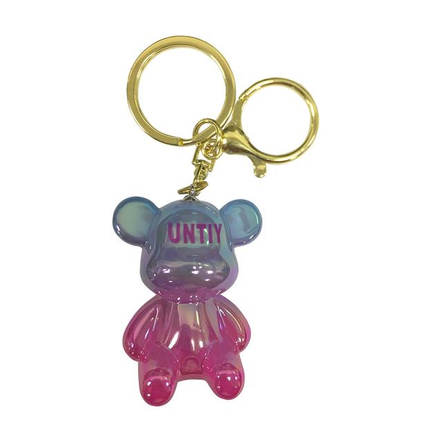 Brain Giggles - Kawaii Silicone Key Chain Holder - Bear