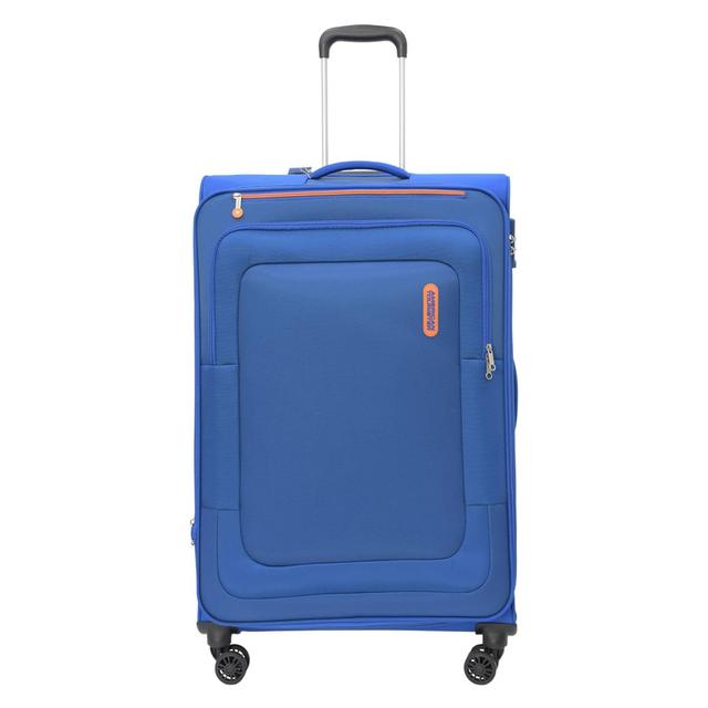 American Tourister - Duncan Spinner Soft Luggage Trolly Bag - 83cm - Blue