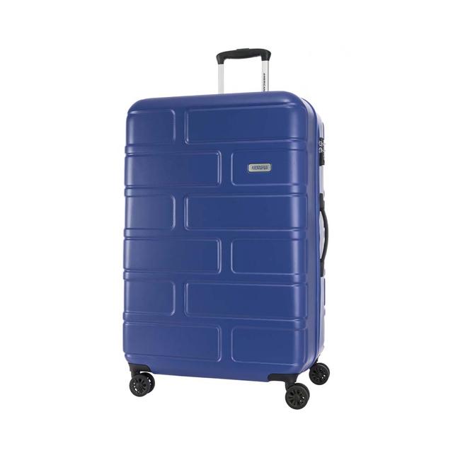 American Tourister - Bricklane Luggage Trolly Bag Spinner - 80cm - Oxford Blue