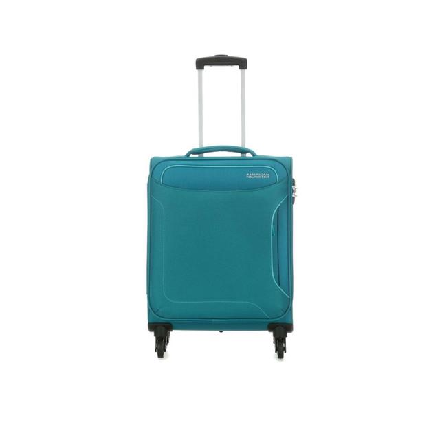 American Tourister - Holiday Spinner Soft Cabin Luggage Trolly Bag - 55cm - Teal