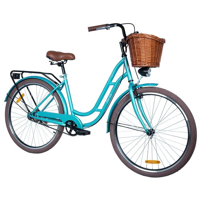 Mogoo - Florida Cruiser Bike - 24-Inch - Mint Green