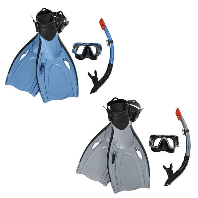 Bestway Hydro-Pro Snorkle And Fin Set - S/M - Color May Vary - 1pc