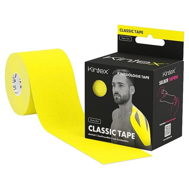 Kintex - Classic Kinesiology Tape - Yellow - 5x500 cm