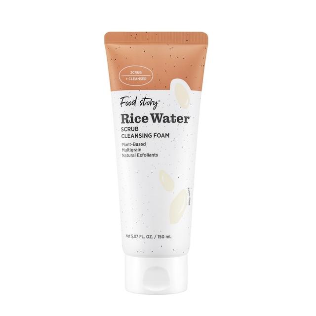 Food Story - Rice Water Scrub Cleansing Foam