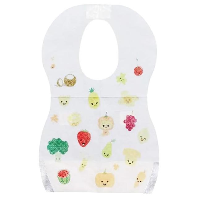 Star Babies - Disposable Bibs - Fruits - Pack of 8