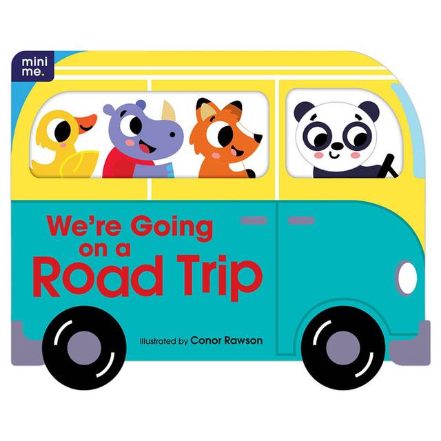 Mini Me - We're Going On A Road Trip Shaped Board Book