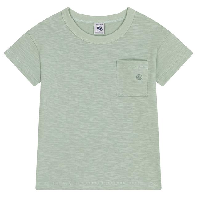 Petit Bateau - Boy's Slub Jersey T-Shirt - Green