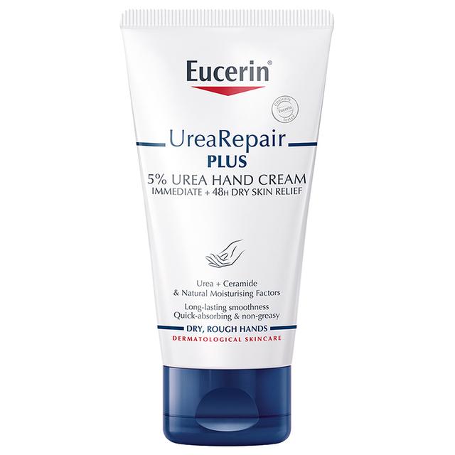 Eucerin - Urearepair Plus 5% Urea Hand Cream With Ceramides - Dry Skin 75ml