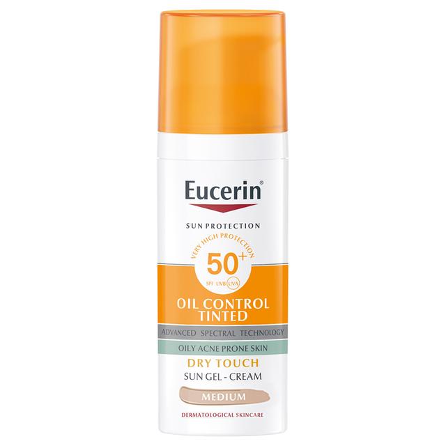 Eucerin - Face Sunscreen Oil Control Tinted Gel-Cream For Acne Skin 50ml