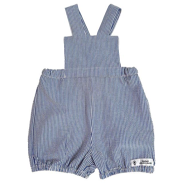 Petite Lamb - Stripe Romper - Blue