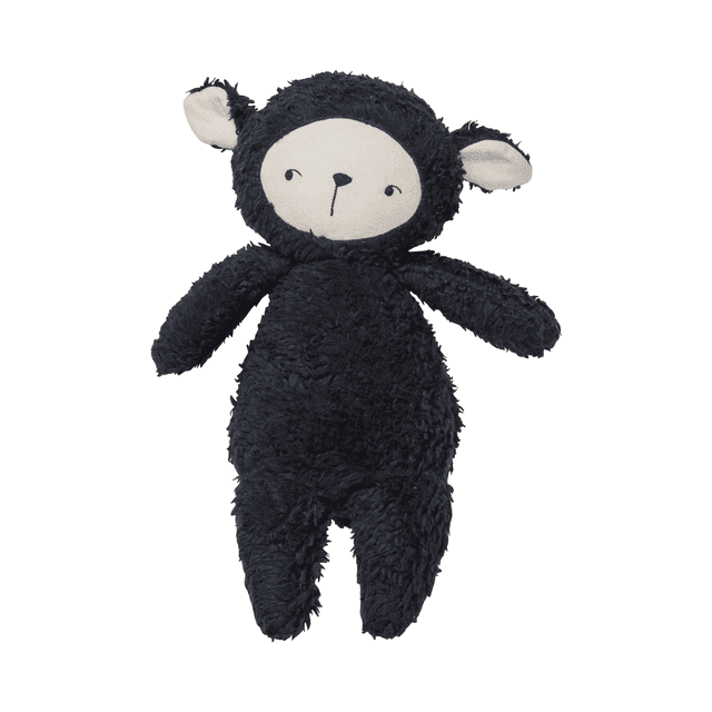 Fabelab - Fluffy Buddy Sheep Plush Toy - Black - Small