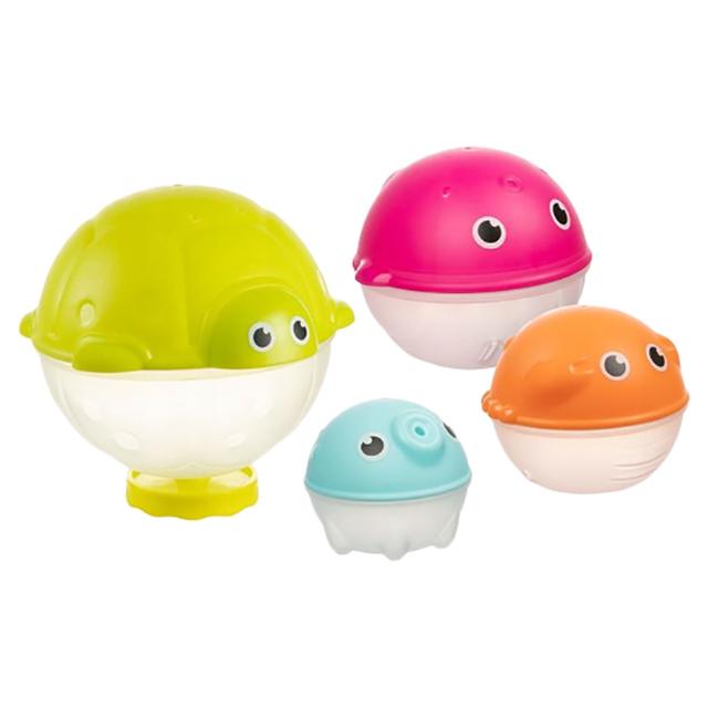 Fay Lawson - Creative Bath Toys With A Rain Shower - 4pcs