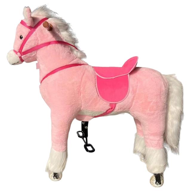 Megastar - Action-Packed Mechanical Horse Riding Toy - Pink