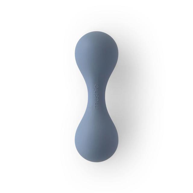 Mushie - Silicone Baby Rattle Toy - Tradewinds