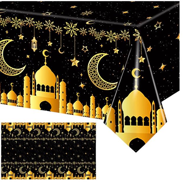 Highland - Eid Ramadan Disposable Table Cloth - 130x220cm