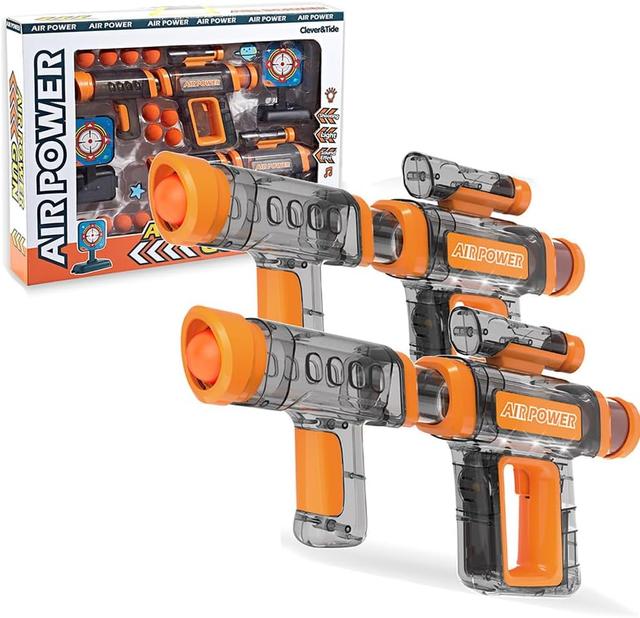 UKR - Double Handed Air Power Shooting Gun Playset