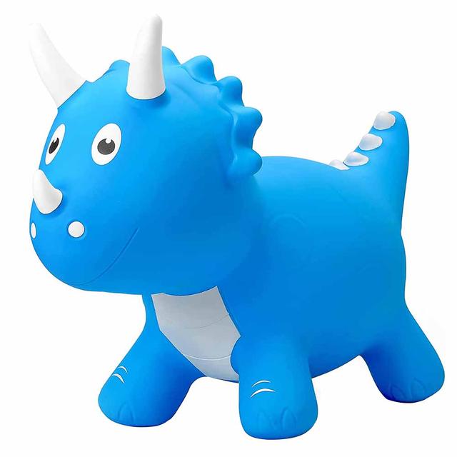 UKR - Ride-On Dinosaur - Blue/White