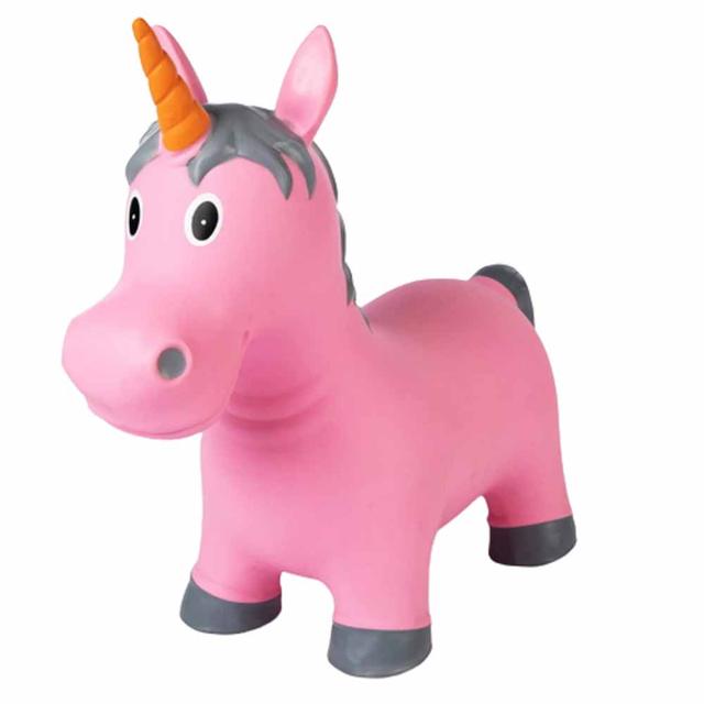 UKR - Ride-On Unicorn - Pink/Grey