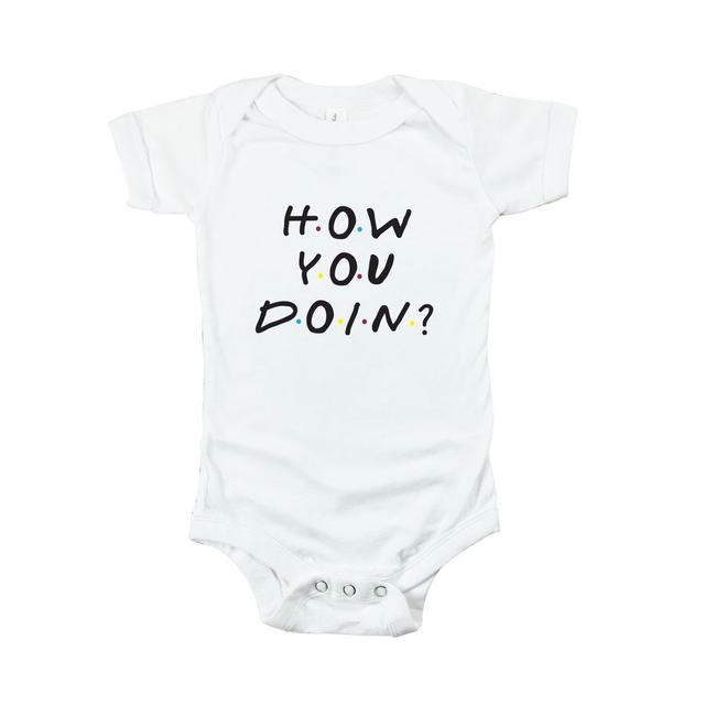 Matching Family Outfits - How You Doin Baby Romper - White