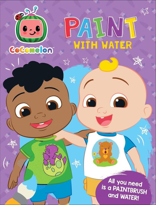 Cocomelon Paint with Water Book