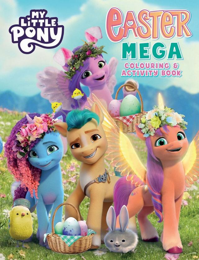 My Little Pony Caster Mega Coloring And Activity Book