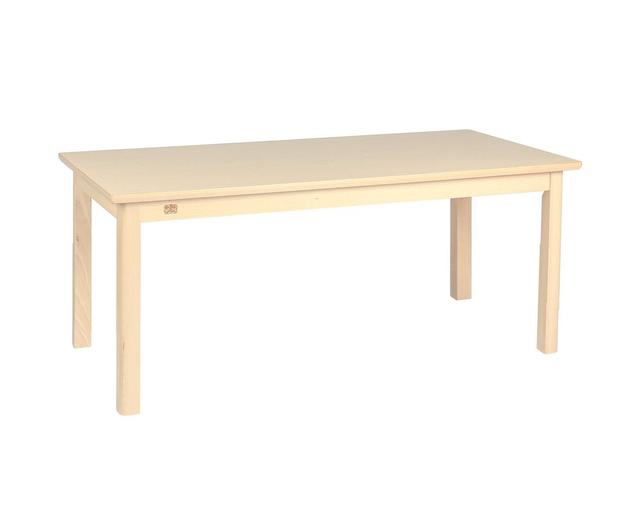 Edu Fun - Elegance Rectangular Table With 4 Legs Set - 53 cm