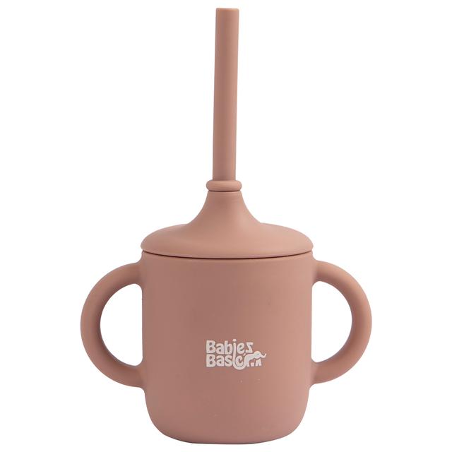 Babies Basic - Stage 2 Silicone Trainer Cup - Pink