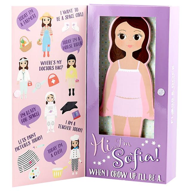 Floss & Rock - Magnetic Dress Up Toy - Sophia