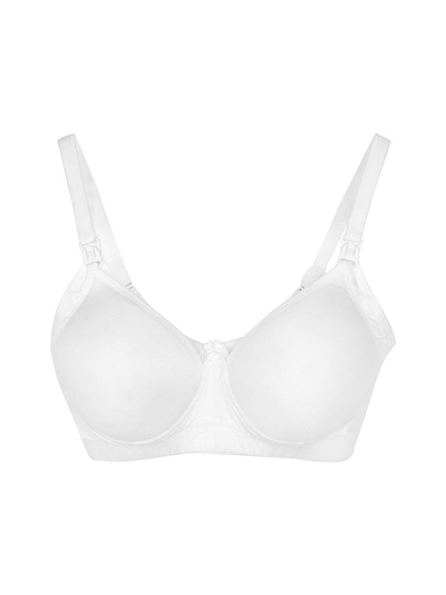 Tummy - Maternity Nursing Light Padded Bra - White