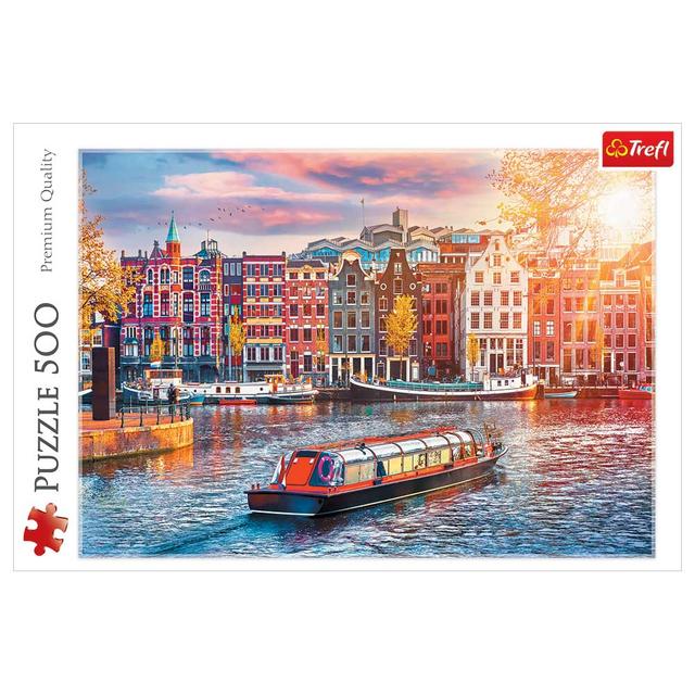 Trefl Puzzle - Amsterdam Netherlands Puzzle - 500pcs