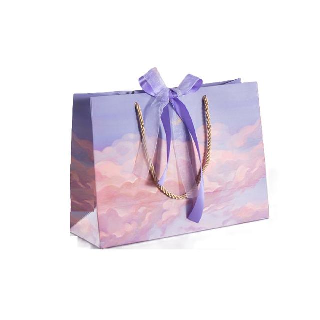 Y-PaperCo. - Gift Bag - Large - 2pcs - Moon Clouds