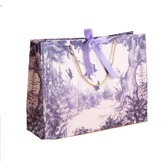 Y-PaperCo. - Gift Bag - Large - 2pcs - Magpies Return To The Forest