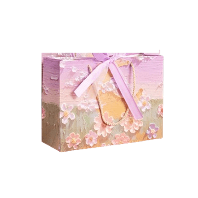 Y-PaperCo. - 3D Moon Dream Flower Bouquet Gift Bag - S - Pack of 3