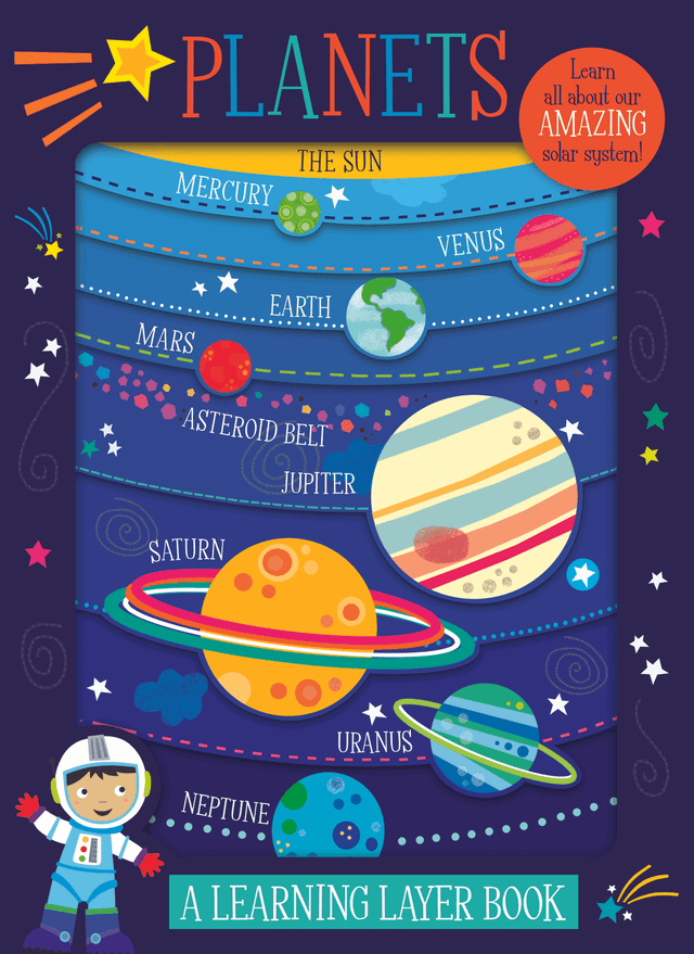 Learning Layer Board Book - Planets