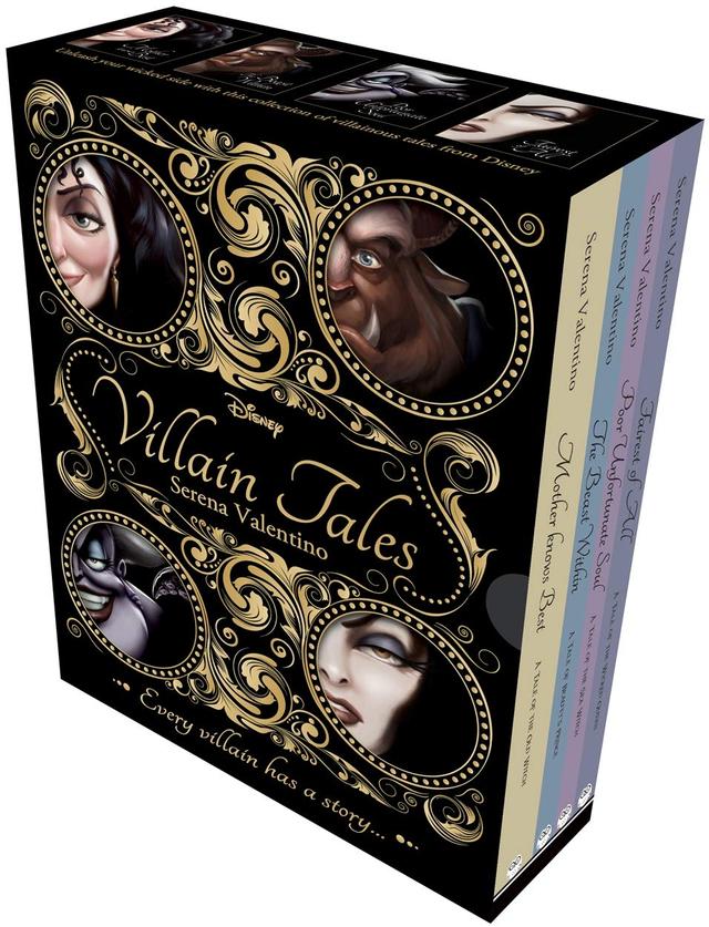 Disney Villain Slipcase Set Villain Tale Paperback