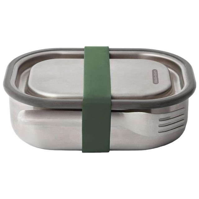 Black+Blum - Single Compartment Stainless Steel Lunch Box - Olive