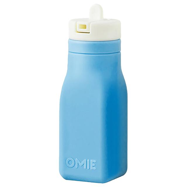 Omiebox - OmieLife OmieBottle Soft Silicone Water Bottle - Blue - 255 ml