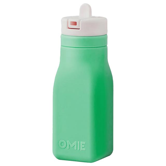 Omiebox - OmieLife OmieBottle Soft Silicone Water Bottle - Green - 255 ml