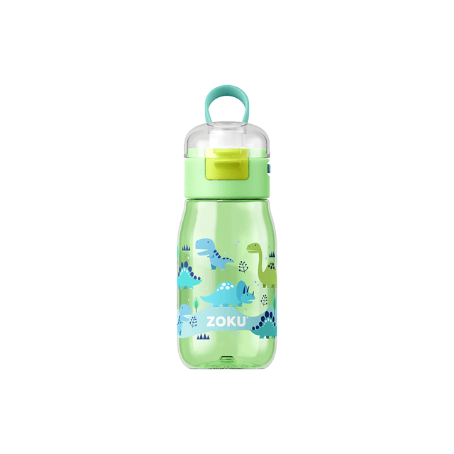 Zoku - Kids Flip Gulp Bottle - 475ml - Green