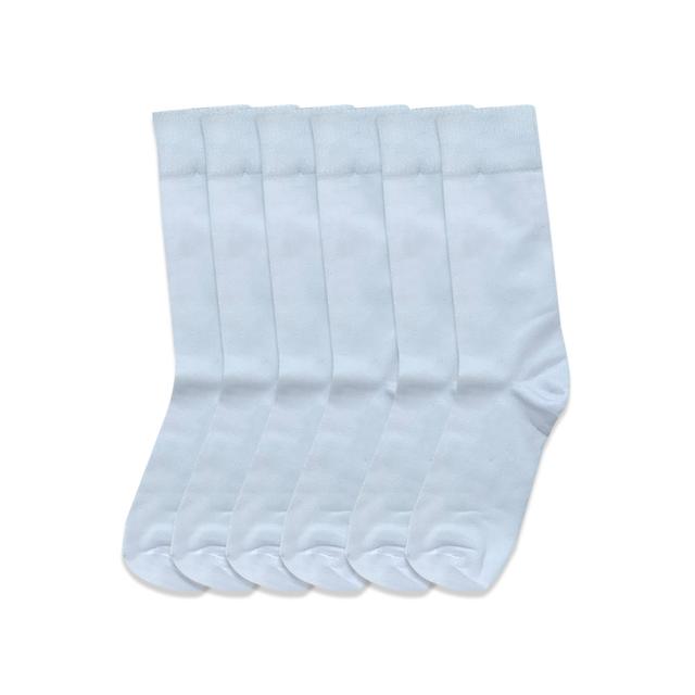 Prokids - Professional Socks - Pack of 6 - White - Free Size