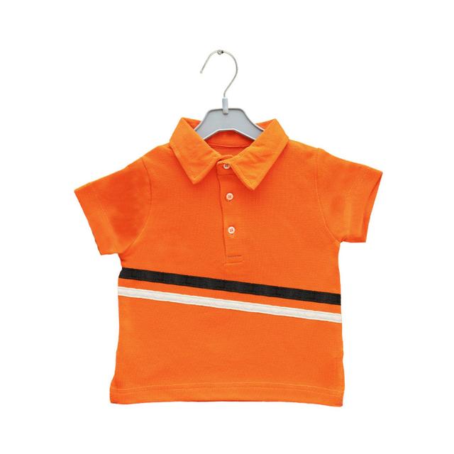 Prokids - Baby Button Up Polo Shirt - Orange