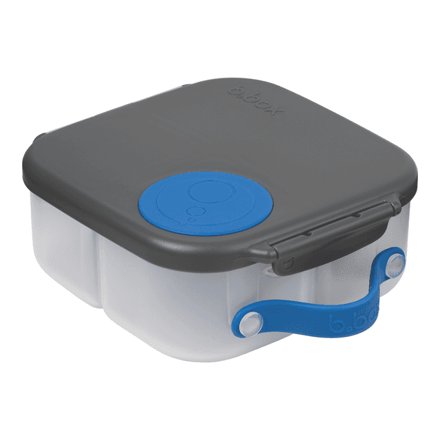 B.box - 4 Compartment Mini Lunch Time Box - Blue Slate