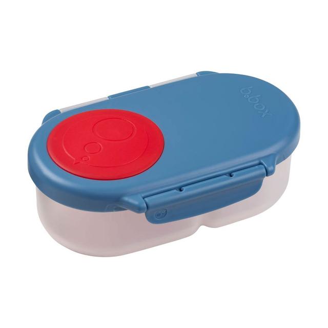 B.box - 2 Compartment Lunch Time Snack Box - Blue Blaze