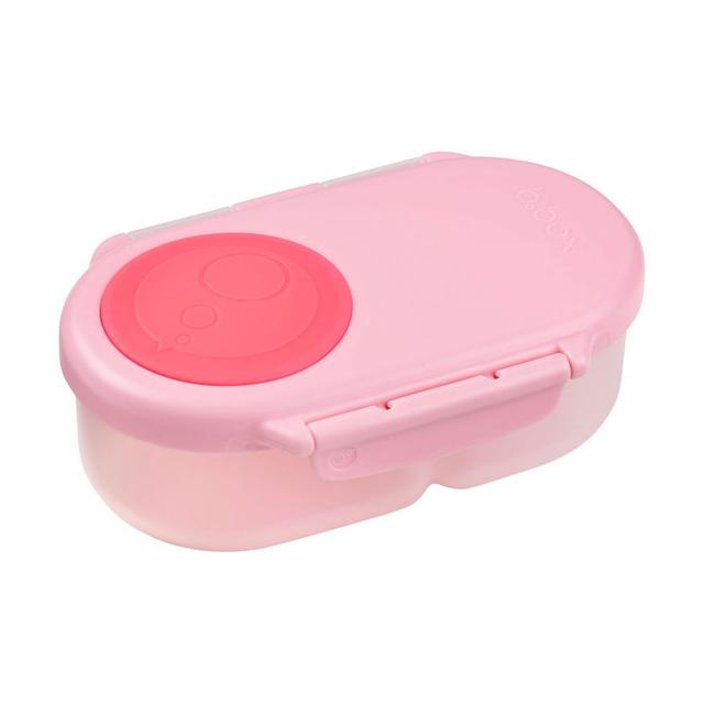 B.box - 2 Compartment Lunch Time Snack Box - Flamingo Fizz