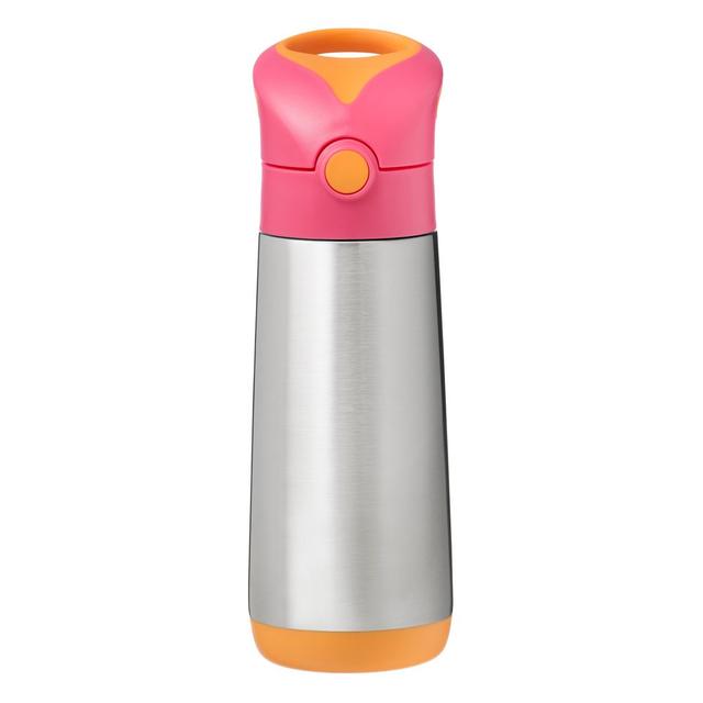 B.box - Hydratio Stainless Steel Drink Bottle - Strawberry Shake - 500 ml